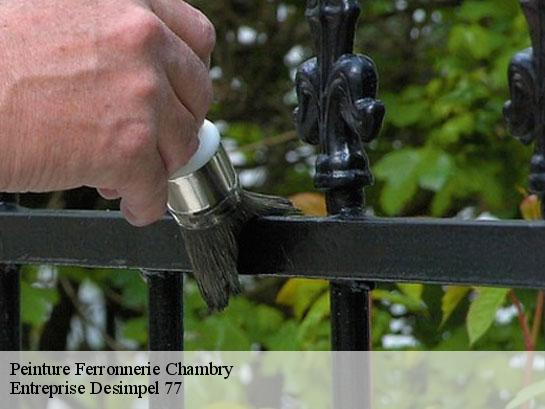 Peinture Ferronnerie  chambry-77910 Entreprise Desimpel 77