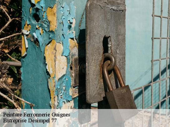 Peinture Ferronnerie  guignes-77390 Entreprise Desimpel 77